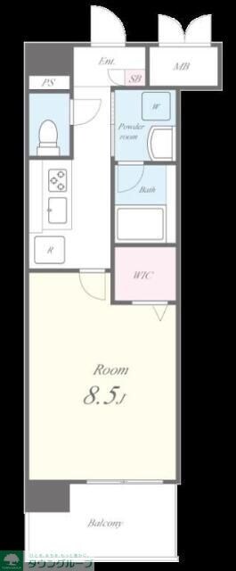 CONSTELLATIONの物件間取画像