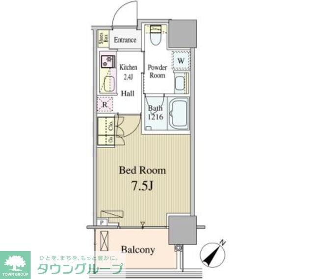 ルミレイス豊洲の物件間取画像