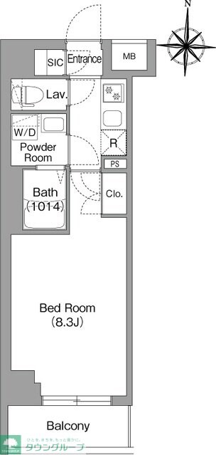 BPRレジデンス大島の物件間取画像