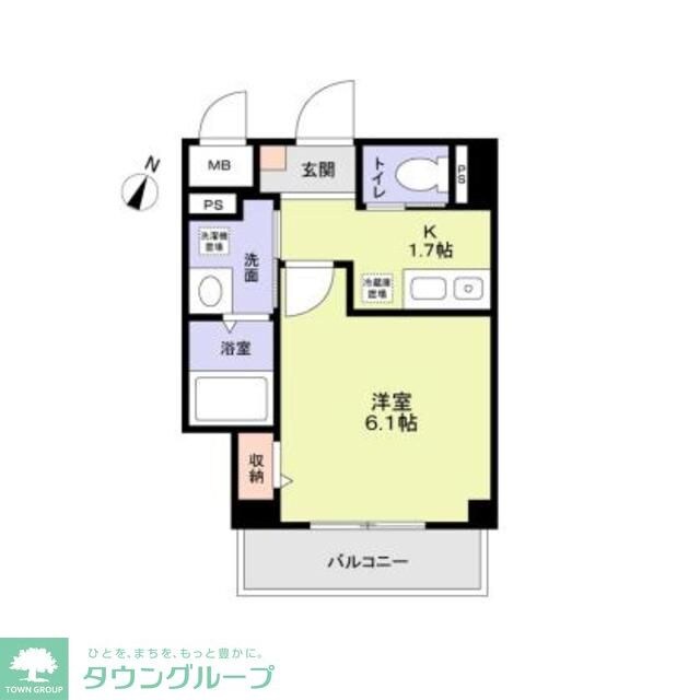 ソルテ西小岩の物件間取画像