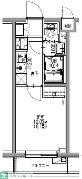 S-RESIDENCE行徳courantの物件間取画像