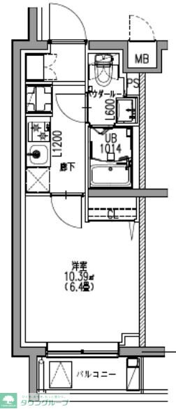 S-RESIDENCE行徳courantの物件間取画像