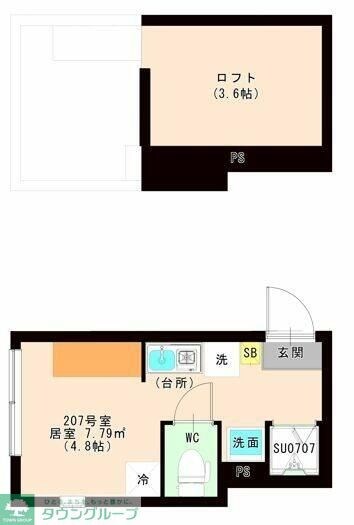 JUNEの物件間取画像