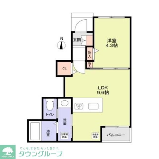 ForestMaison大島の物件間取画像