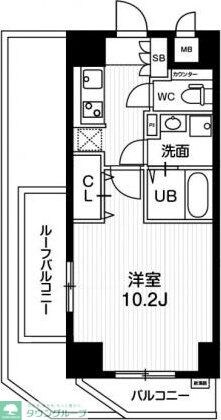 N-Stage亀戸IIの物件間取画像