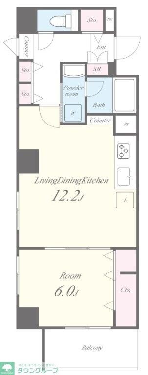 Nouvelle maison yamayaIIの物件間取画像