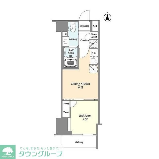 アジュールテラス東陽町の物件間取画像