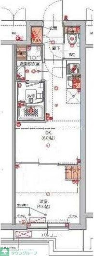 ハーモニーレジデンス東京南砂パークサイドの物件間取画像