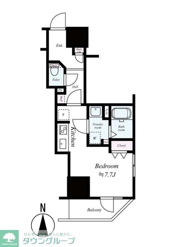 Rising Place Kameidoの物件間取画像