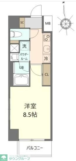 グランステラの物件間取画像
