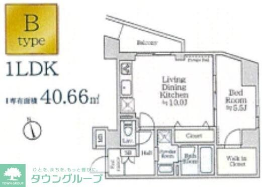 アイルイマージュ押上イーストの物件間取画像