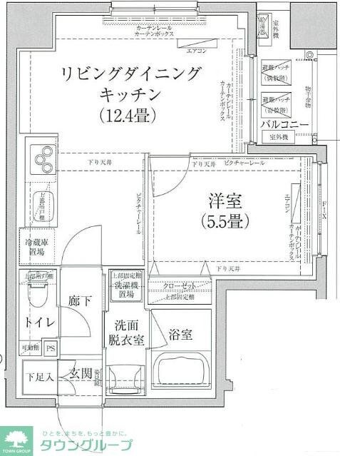 アイルプレミアム東向島の物件間取画像