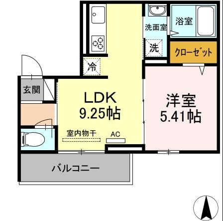 ホライゾンIIの物件間取画像