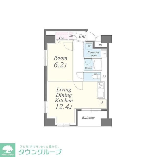 エスモア森下の物件間取画像