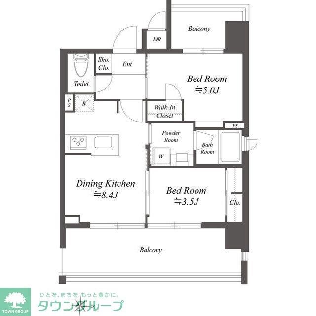 ブランシエスタ本所吾妻橋の物件間取画像
