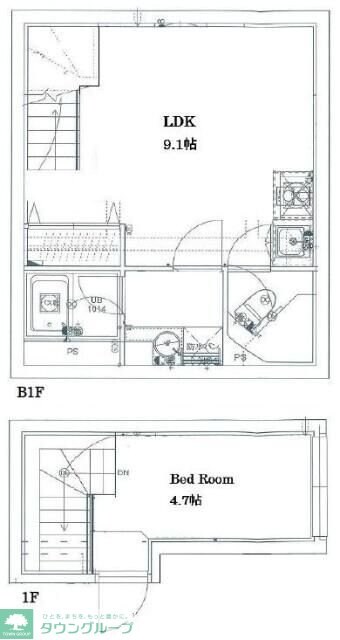 Arrowsal SHINKAWAの物件間取画像
