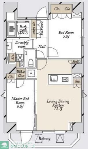 ミリアレジデンス浅草橋IIIの物件間取画像
