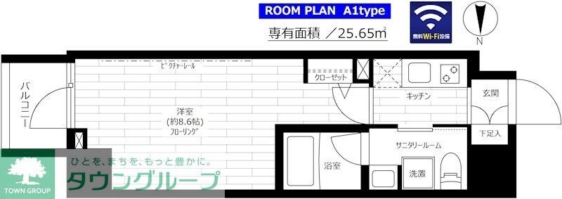 ステージグランデ元浅草の物件間取画像