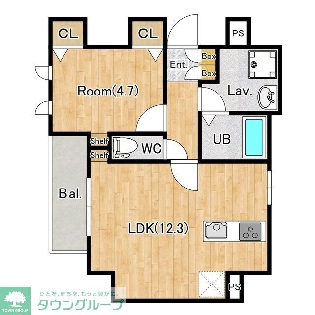 ジーグランデ森下の物件間取画像