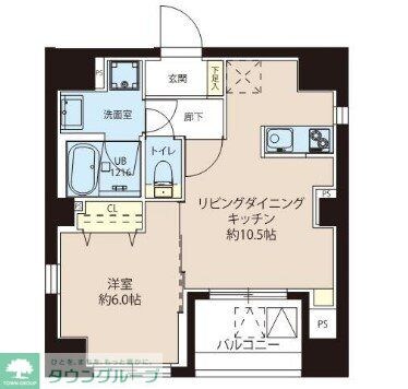 レオーネ東日本橋駅前IIの物件間取画像