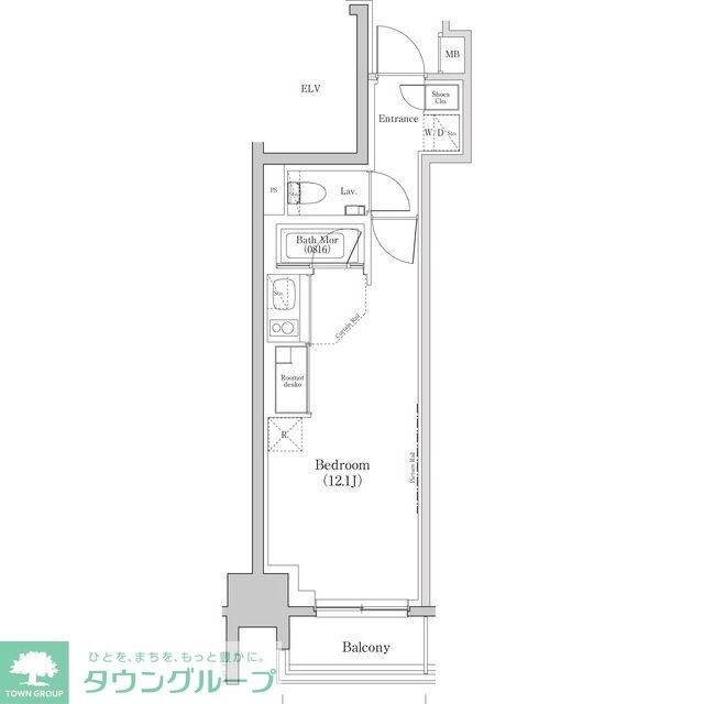 ザ・パークハビオ日本橋三越前の物件間取画像