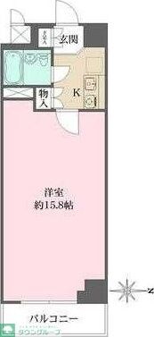 藤和半蔵門コープの物件間取画像