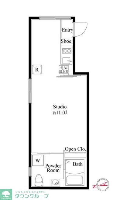 アンベリール御徒町の物件間取画像