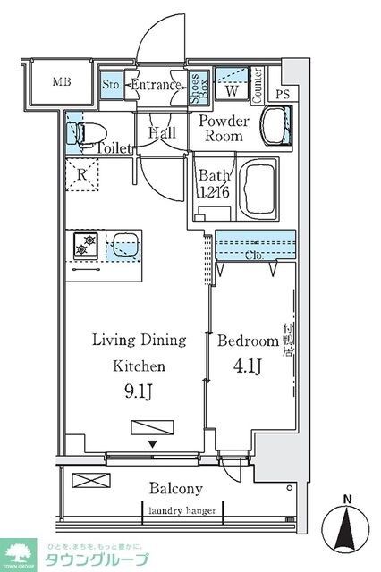 ディームス東陽町IIの物件間取画像