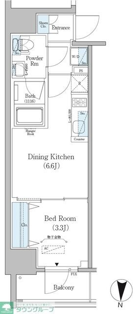 アーバネックス錦糸町の物件間取画像