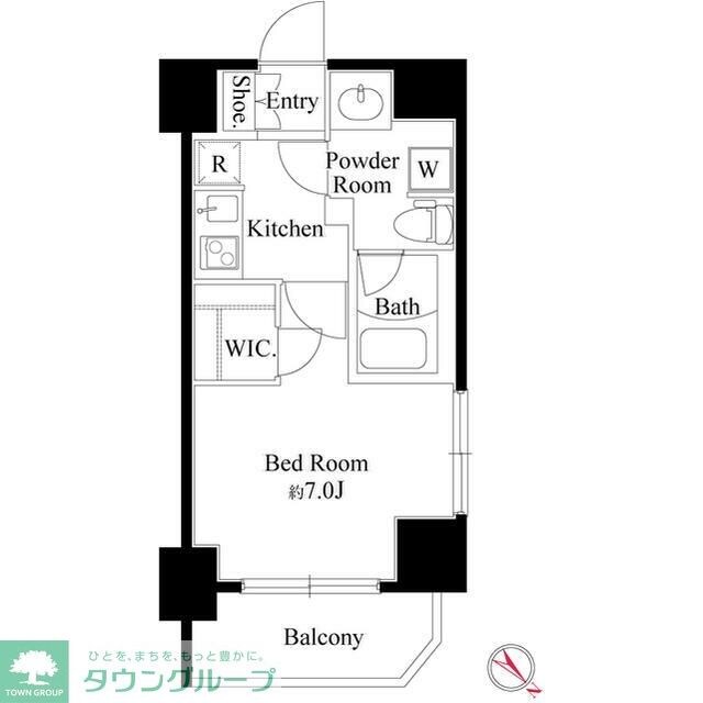 トレステラレジデンス押上の物件間取画像