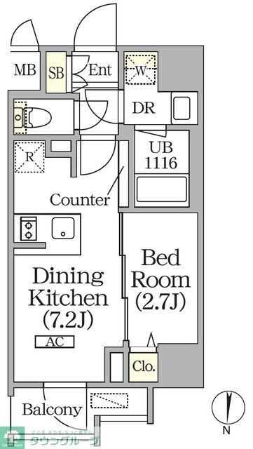 ボアビスタ上野御徒町の物件間取画像