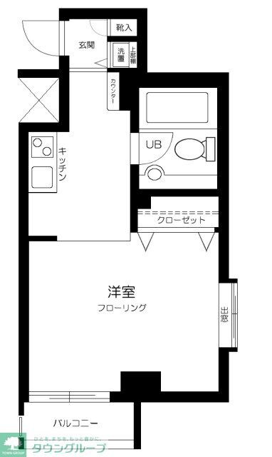 メトロフォートの物件間取画像