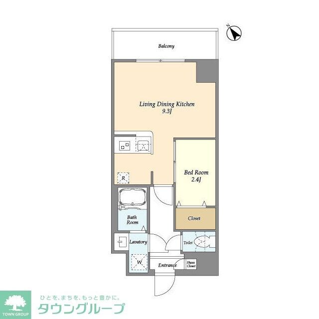 アルファコート曳舟の物件間取画像
