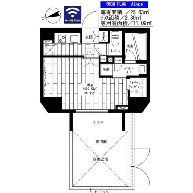 ステージファースト上野松が谷アジールコート(の物件間取画像