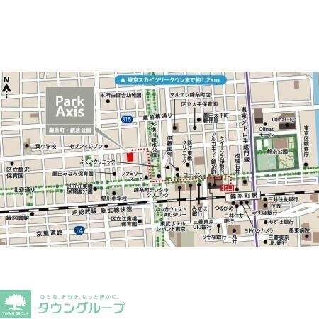 パークアクシス錦糸町・親水公園の物件内観写真