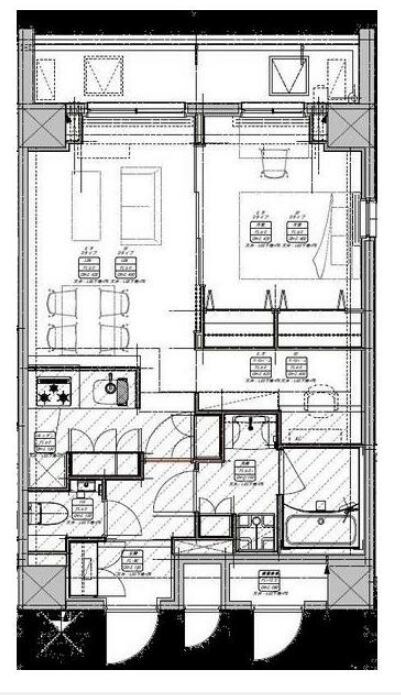 CASSIA押上桜橋の物件間取画像