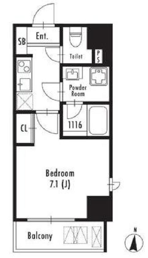 GRAN PASEO 両国 Southの物件間取画像