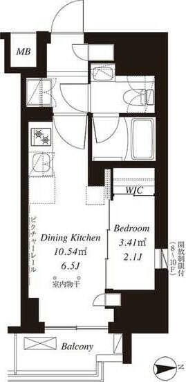フレンシア御徒町の物件間取画像