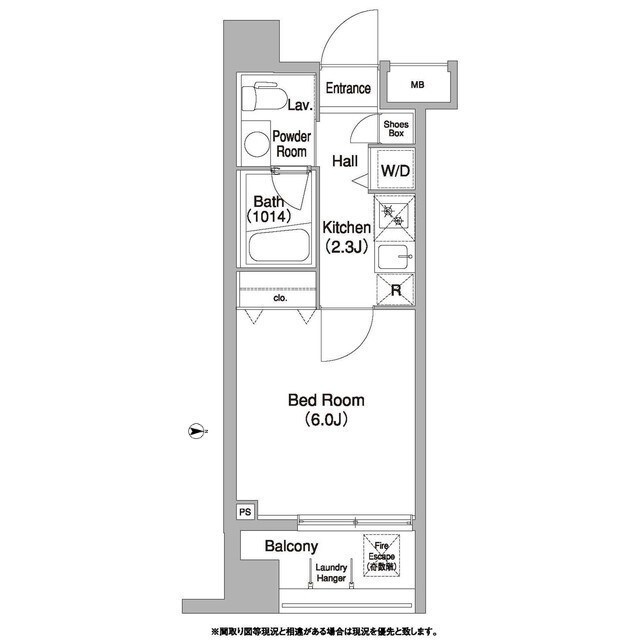 コンフォリア本所吾妻橋の物件間取画像