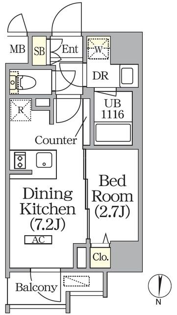 ボアビスタ上野御徒町の物件間取画像