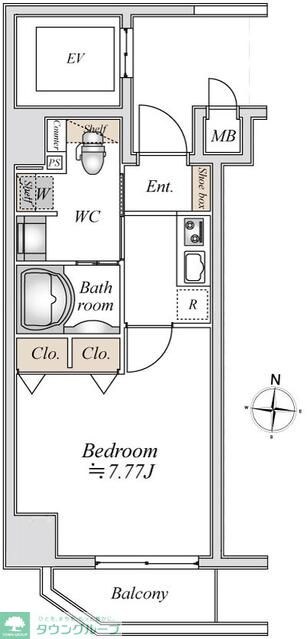 リテラス本所吾妻橋の物件間取画像