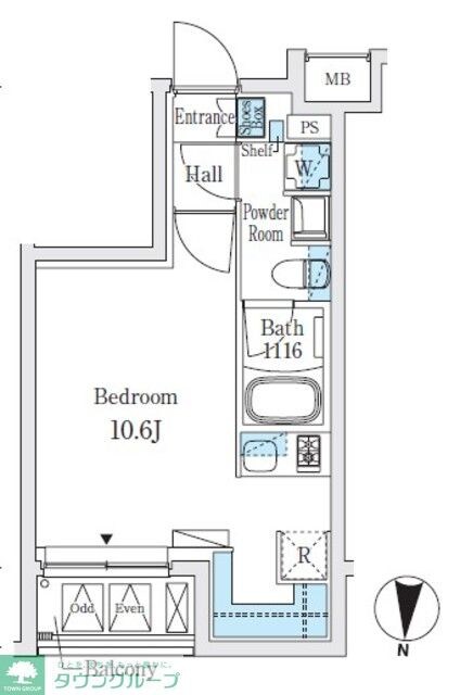SOLASIAresidence亀戸の物件間取画像