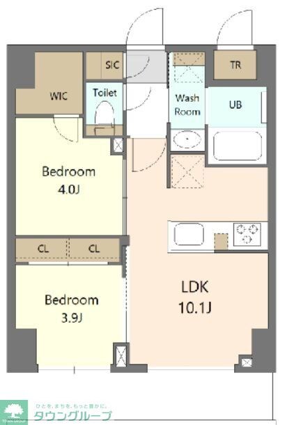 S-RESIDENCE浅草clarityの物件間取画像