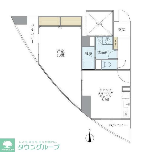 サンハイツ浅草(サンハイツアサクサ)の物件間取画像
