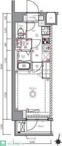 AZEST立石Iの物件間取画像