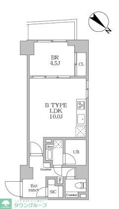 ルネサンスコート京成曳舟の物件間取画像