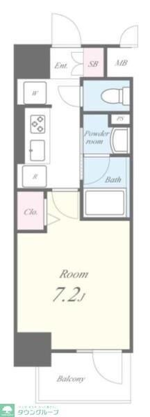 カサ・フェリーチェの物件間取画像