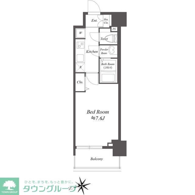 プレサンスブルーム浅草Northの物件間取画像