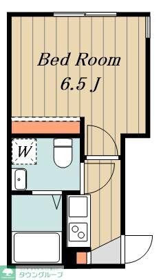 西新井フラッツの物件間取画像