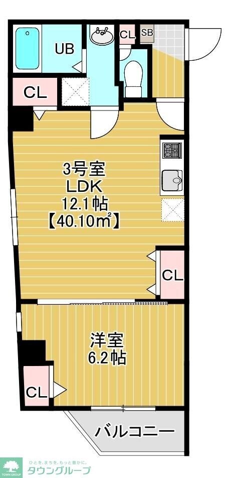 CourtyardAsakusaの物件間取画像